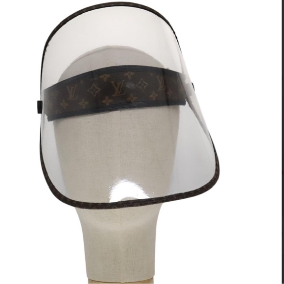 LOUIS VUITTON Monogram fish fryer Covid hate protector Viger LV Shield Sun Visor main image 9